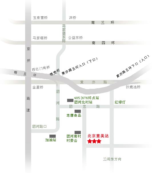 意美達（北京）行車地圖